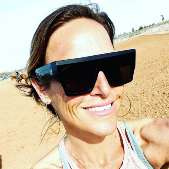 Authentic Turquoise Hoop Earrings Rowdy Rose Western - Picture 5 of 7